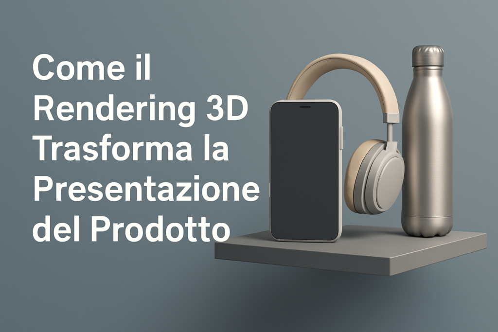 Come il Rendering 3D Trasforma la Presentazione del Prodotto