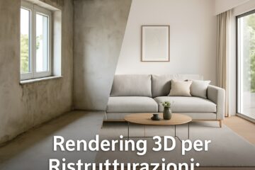 Rendering 3D per Ristrutturazioni